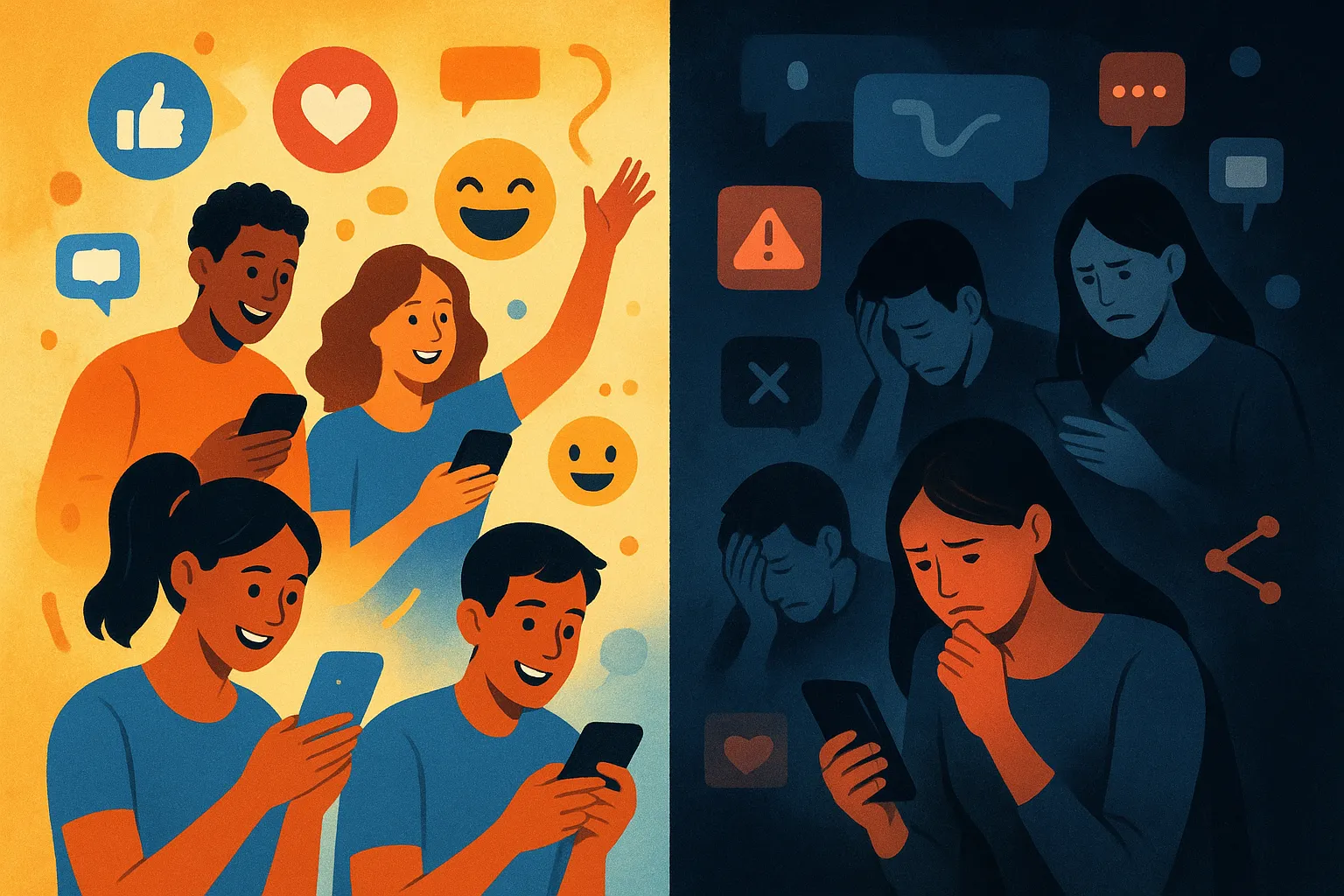 Beyond the Likes: How Social Media is Reshaping Our Realities and Relationships
