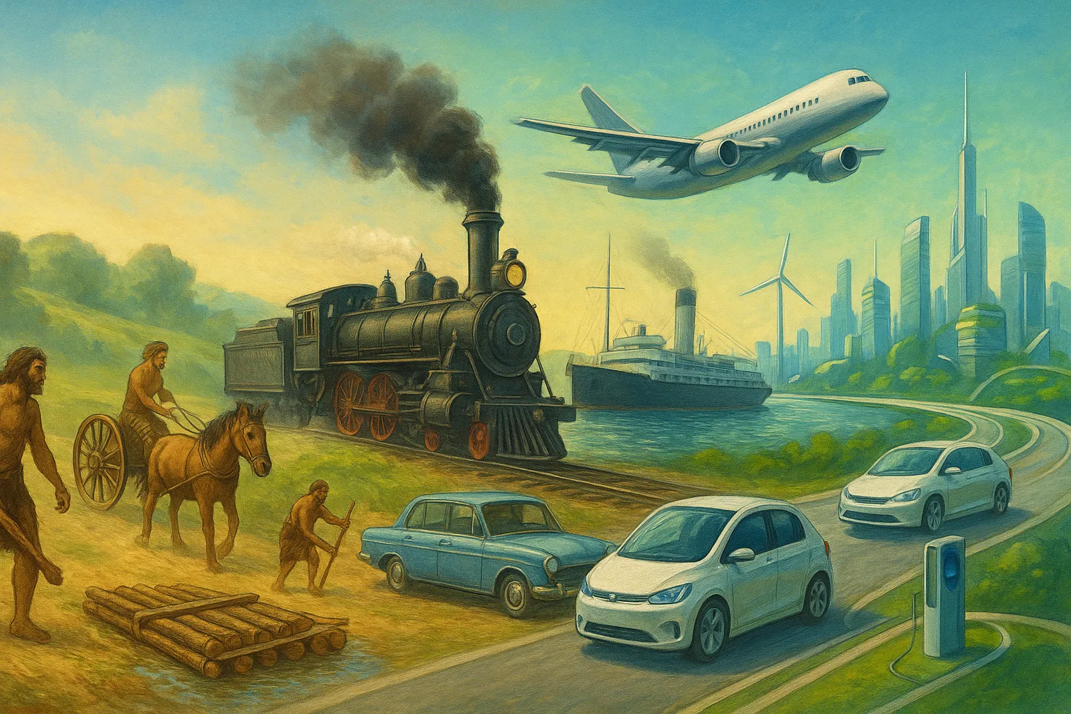 The Evolution of Transportation: How Our Mobility Got a High-Tech Makeover!