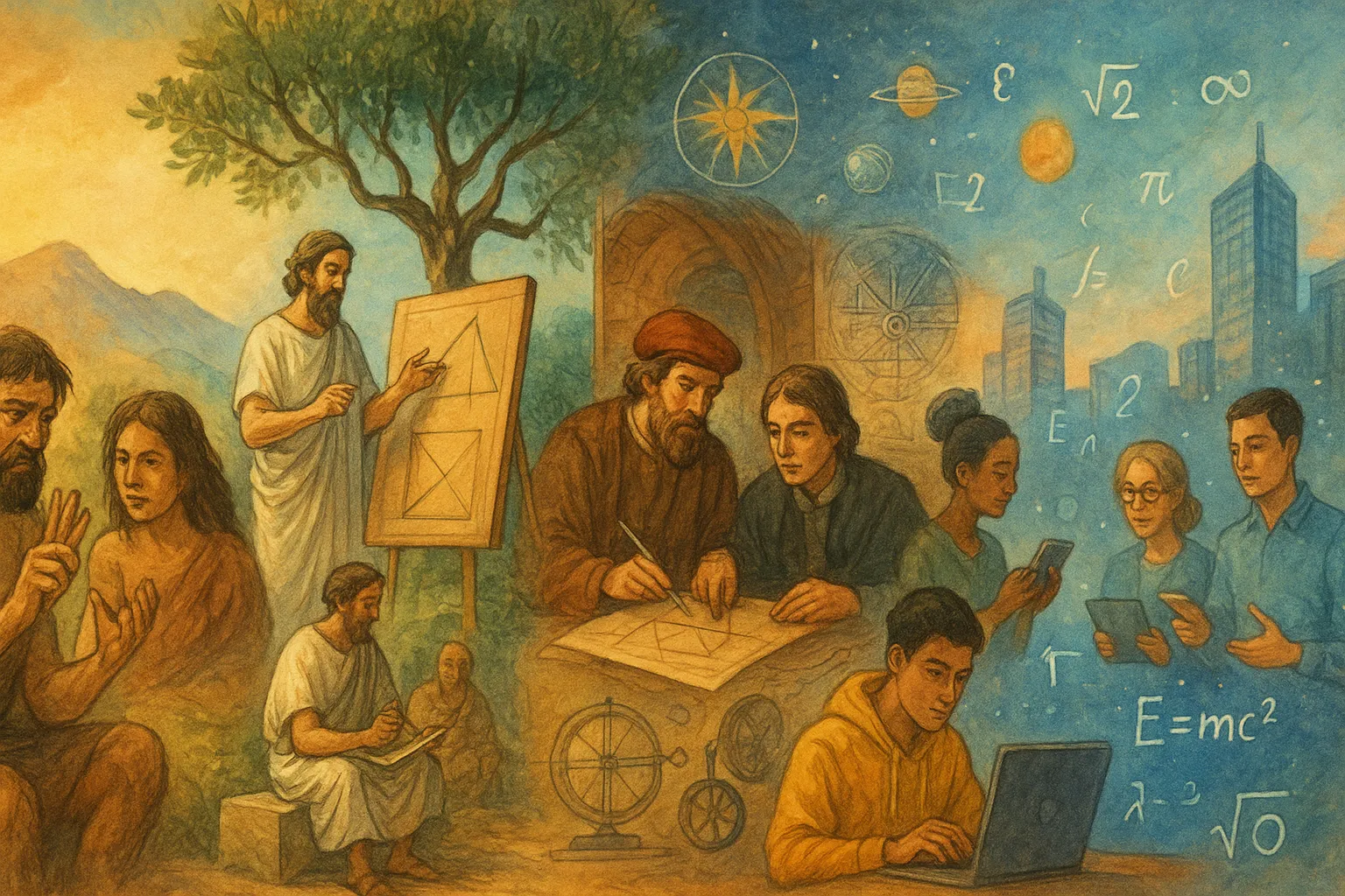 The Untold Journey of Mathematics: From Ancient Sands to Modern Marvels!